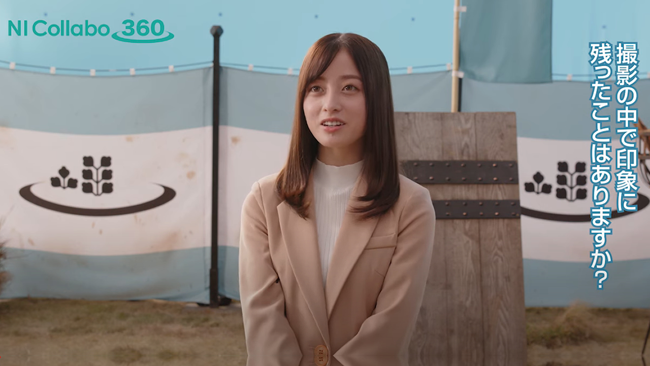 【橋本環奈】「NI Collabo 360」TVCM 2023 メイキング映像